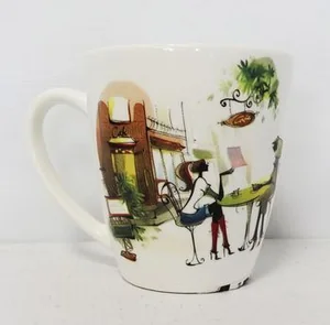 КУБАНЬФАРФОР Кружка 260 мл. Модница 176