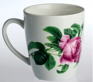КУБАНЬФАРФОР Кружка 260 мл.  Роза Кавказа 176