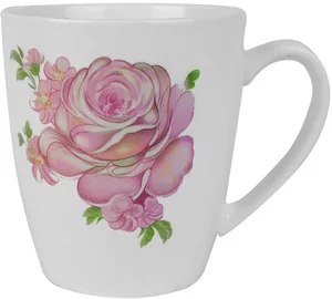 КУБАНЬФАРФОР Кружка 260 мл. Розовые розы 176