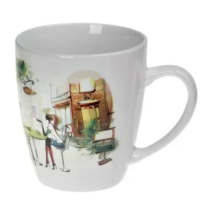 КУБАНЬФАРФОР Кружка 370 мл. Модница 177