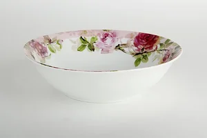 КОРАЛЛ Салатник 23см Роза W012-A06905