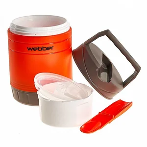 WEBBER Термос пищевой 1,2 л 24010/6Р оранжевый с серым