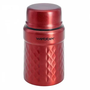 WEBBER Термос пищевой 600 мл SSW-0600/1N красный
