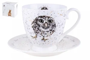 КОРАЛЛ Набор чайный 2 пр. Owlet YQ2037