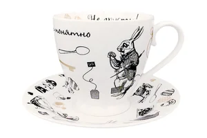 КОРАЛЛ Набор чайный 2 пр. Безумное чаепитие NB204CS