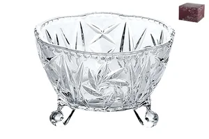 КОРАЛЛ Набор конфетница 9,3 см. (6шт) гранение GB1648TYH-1