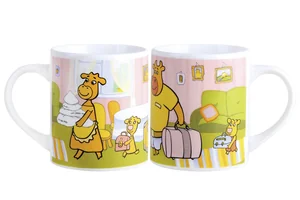 КОРАЛЛ Кружка 220мл Оранжевая КороваTMOC