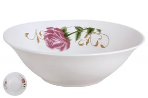 КОРАЛЛ Салатник 17см./600 мл Роза-2 ZHL-1691