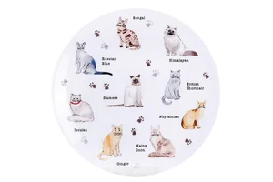 КОРАЛЛ Тарелка десертная 19см.Cats NB201P