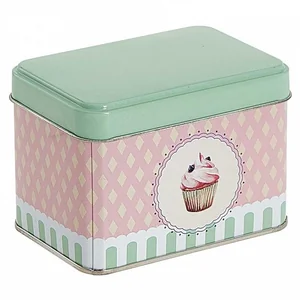 DELTA Банка жестяная 0.4 л. Пирожные П-98*67h69v040-01640