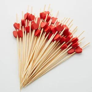 WEBBER Декоративные шпажки для канапе бамбуковые 50 штук 12 см KA-00051