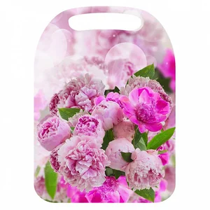 WEBBER Доска разделочная 21х29 см. Букет пионов К-149