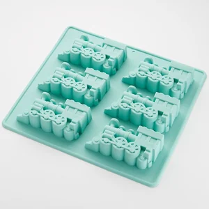 WEBBER Форма 22х20х2.8см Паровозики BE-4465S микс