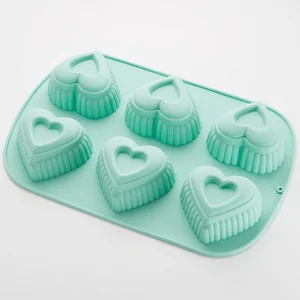 WEBBER Форма 26х17х3.5см Сердечная BE-4467S микс