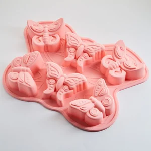 ALPENKOK Форма 32,5х20,5х4см Бабочки AK-6141S микс