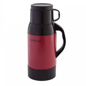 WEBBER Термос 1,0 л. 22011/7 бордовый с черным