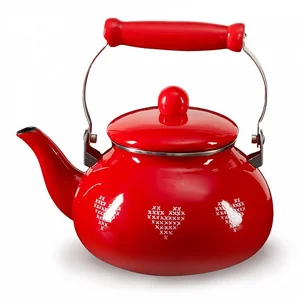 METALLONI Эмалированный чайник 2.5л. Love EM-251X1/67