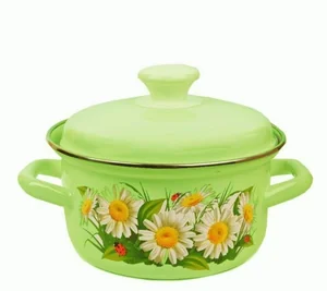 КМК Кастрюля 4,0 л 42315-143/6-У4 салатовый