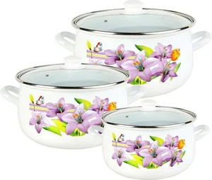 HASCEVHER Набор кастрюль (6пр.) Лилия 2010
