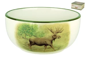 КОРАЛЛ Салатник 580 мл/14см Охота зеленая HC141R-P01