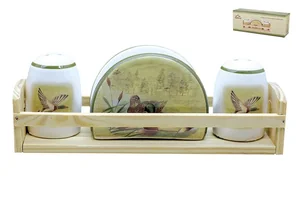 КОРАЛЛ Набор для специй Охота зеленая HC4011-P01