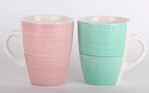 КОРАЛЛ Кружка 360мл.Combo 19S166 микс