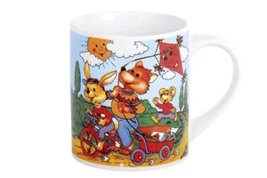 КОРАЛЛ Кружка 220мл.Веселые зверята ТМЗК