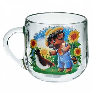 ДЕКОСТЕК Кружка 300мл. Бычки 2022/9 микс