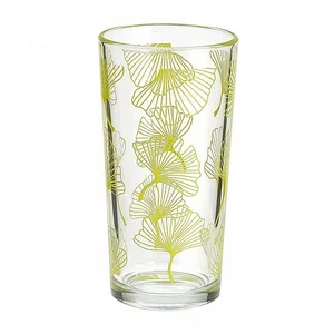 GLASSTAR Набор стаканов  230мл./6пр. Ботаника 1256/91 желтый