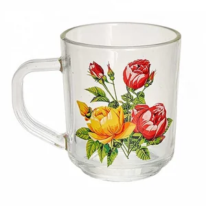 ДЕКОСТЕК Кружка 220 мл Роза 2007-Д