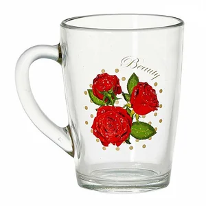 ДЕКОСТЕК Кружка 300 мл Капучино Море цветов ДСГ50820137