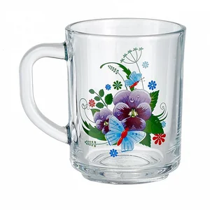 ДЕКОСТЕК Кружка 250 мл ВИОЛА лепковая деколь 55029/124