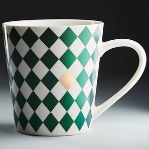 ROSARIO Кружка 400 мл Ромбики Ф16-027L 