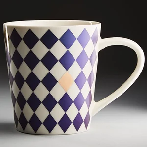 ROSARIO Кружка 400 мл Ромбики Ф16-028L