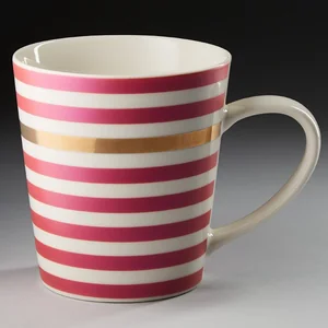 ROSARIO Кружка 400 мл Полоска Ф16-020L
