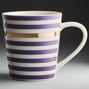 ROSARIO Кружка 400 мл Полоска Ф16-024L