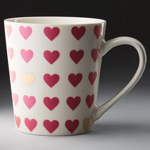 ROSARIO Кружка 400 мл Сердца Ф16-025L