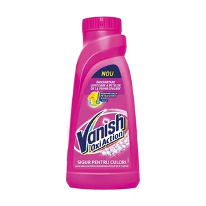 VANISH Пятновыводитель жидкий для тканей 450 мл. OXI ACTION 5903267109323 розовый
