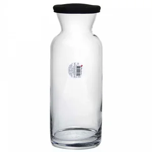 PASABAHCE Декантер 1260 мл с черной силиконовой крышкой Виллаж 43824SLB/K