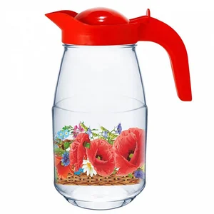 ДЕКОСТЕК Кувшин 1,5 л. Маковое поле1607-Д