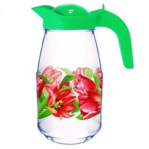 ДЕКОСТЕК Кувшин 1,5 л. Тюльпаны1607-Д