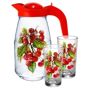 ДЕКОСТЕК Набор для воды 3 предмета Вишня на ветке 1607/2-Д