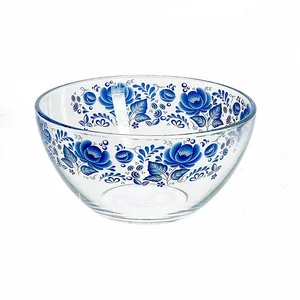 ДЕКОСТЕК Салатник 16см. Гжель 1425/970