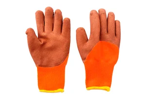 Перчатки шерстяные рифленые утепленные 01-094