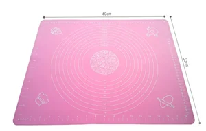 HYW Силиконовый коврик 39х50см. HYW0340 микс