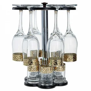 ДЕКОСТЕК Мини-бар на деревянной стойке 12 пр. Жасмин 1502-ГНМ