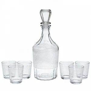 ДЕКОСТЕК Набор бокалов для вина 7 пр. Спираль 1230-Г