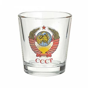 ДЕКОСТЕК Набор стопок для водки 50мл/6шт Герб СССР 1250/9 *6