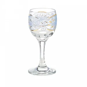 GLASSTAR Набор рюмок для водки 60мл/6шт ЛИСТЬЯ 44134/230*6