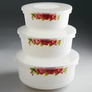 TEROPAL Набор салатников 3шт. Алые розы 1013K/46-SK